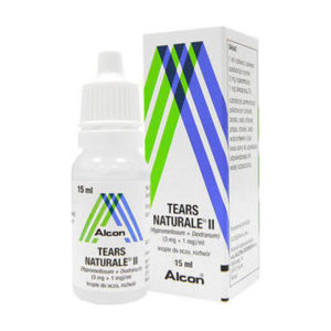 Alcon Tears Naturale Ii διάλυμα 15ml ενυδατικό διάλυμα ματιών