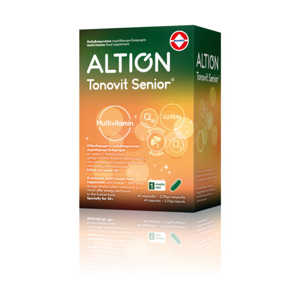 Altion Tonovit Senior 40 Soft Caps πολύβιταμίνες