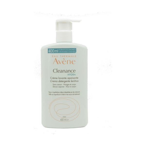 Avene Cleanance Hydra Creme Lavante 400ml κρέμα καθαρισμού για δέρμα υπό ξηράντική αγωγή