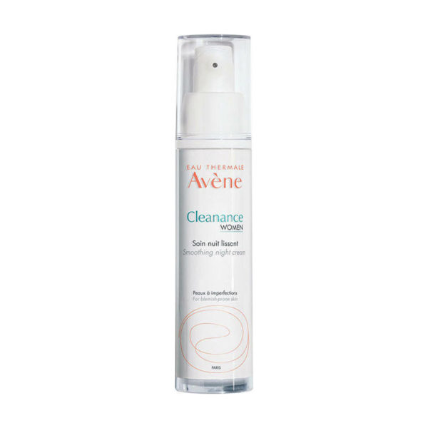 Avene Cleanance Woman Nuit 30ml κρέμα λείανσης νύχτας για δέρμα με ατέλειες & σημάδια ενήλικης ακμής