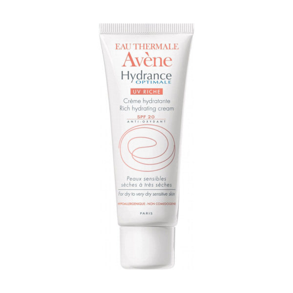 Avene Hydrance Optimale Spf20 Riche 40ml κρέμα ενυδάτωσης S P F20 ξηρό/πολύ ξηρό δέρμα