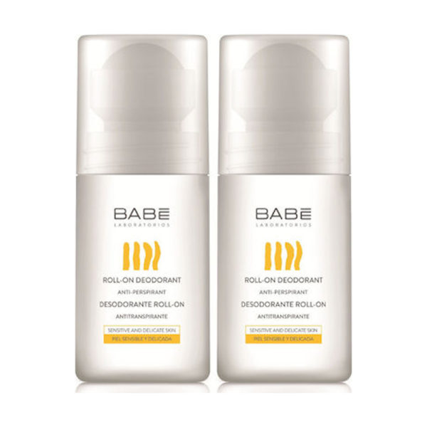 Babe Body Deodorant 1 + 1 50ml + 50ml αποσμητικό Roll-on 1 + 1 δώρο