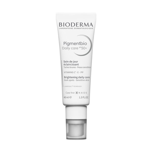 Bioderma Pigmentbio Daily Care Spf50 + ενυδατική κρέμα κατά των κηλίδων με αντηλιακή προστασία