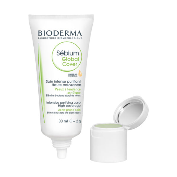 Bioderma Sebium Global Cover 30ml καλυπτική κρέμα κατά των ατελειών