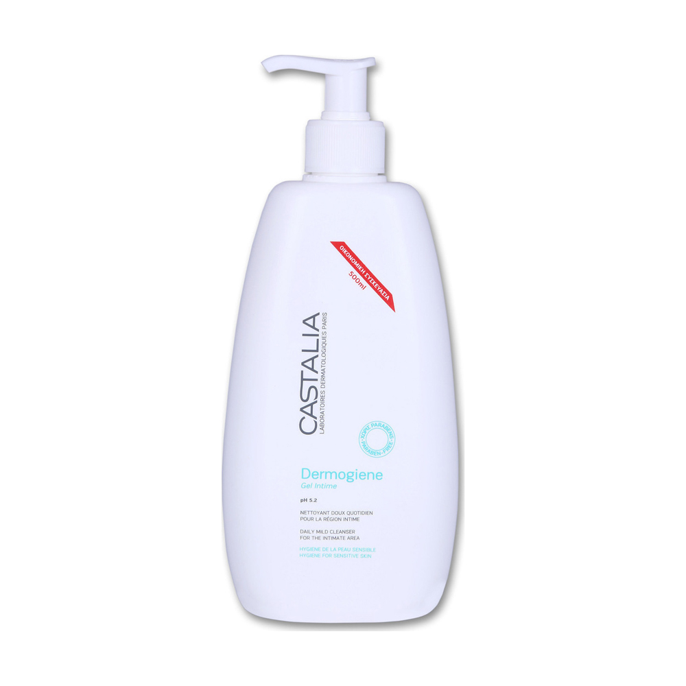 Castalia Dermogiene Gel Intime 500ml καθαριστικό τζελ ευαίσθητης περιοχής