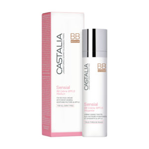 Castalia Sensial Bb Crememoyenne/ Medium Spf15 40ml σκουρόχρωμη ενυδατική κρέμα για ευαίσθητο δέρμα