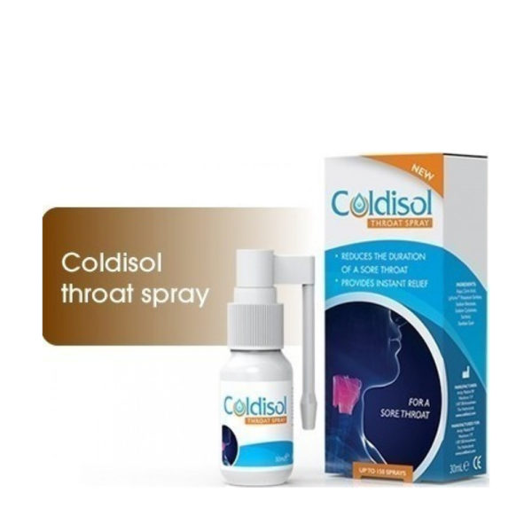 Coldisol Spray 30ml σπρέι για τον πονόλαιμο