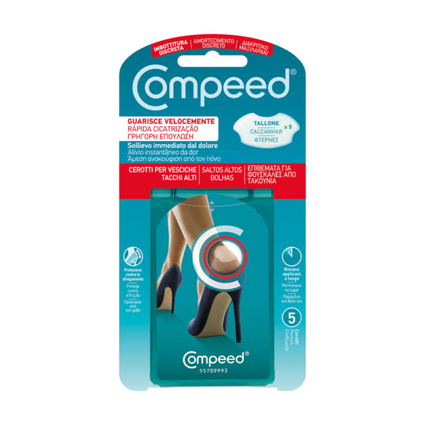 Compeed Blister High Heel 5 επιθέματα για φουσκάλες από τακούνια