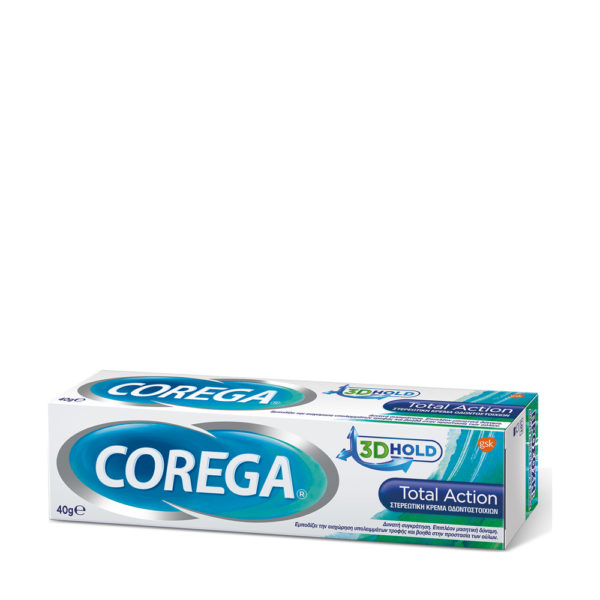 Corega Total Action Creme 40 G στερεωτική κρέμα οδοντοστοιχίας