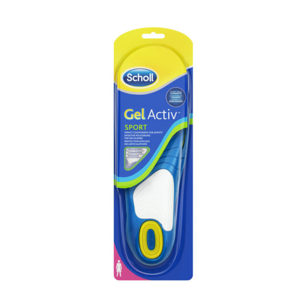 Dr Scholl Gelactiv Insoles Sport Women γυναικείοι πάτοι για αθλητικά παπούτσια