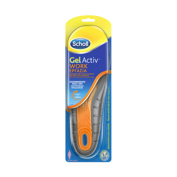 Dr Scholl Gelactiv Insoles Work Women γυναικείοι πάτοι για παπούτσια εργασίας