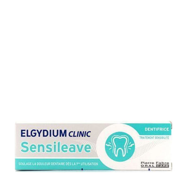 Elgydium Clinic Sensileave Toothpaste 50ml οδοντόκρεμα για ευαίσθητα δόντια