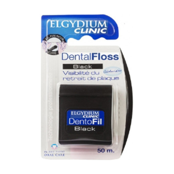 Elgydium Dental Floss Black 50 M νήμα