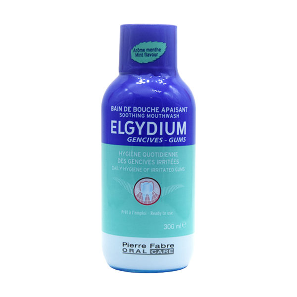 Elgydium Irritated Gums 300ml στοματικό διάλυμα για ερεθισμένα ούλα