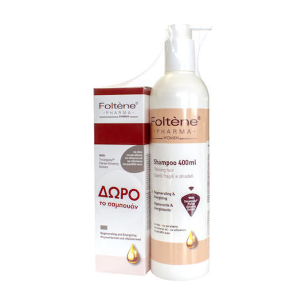 Foltene Pharma Shampoo Women 400ml + δώρο Shampoo 200ml