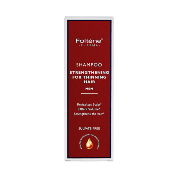 Foltene Pharma Strengtening Shampoo For Thinning Hairmen 200ml ανδρικό σαμπουάν για τριχόπτωση