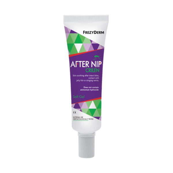Frezyderm Crilen After Nip Soft Gel 30ml ανακούφιση ερεθισμένου δέρματος από τσιμπήματα εντόμων