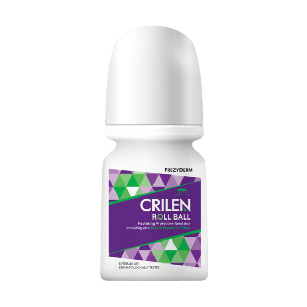 Frezyderm Crilen Roll Ball 50ml ενυδατικό γαλάκτωμα με εντομοαπωθητική δράση