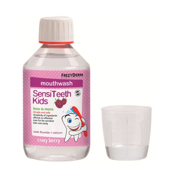 Frezyderm Sensiteeth Kid'smouthwash 250ml στοματικό διάλυμα για παιδιά 3 + ετών