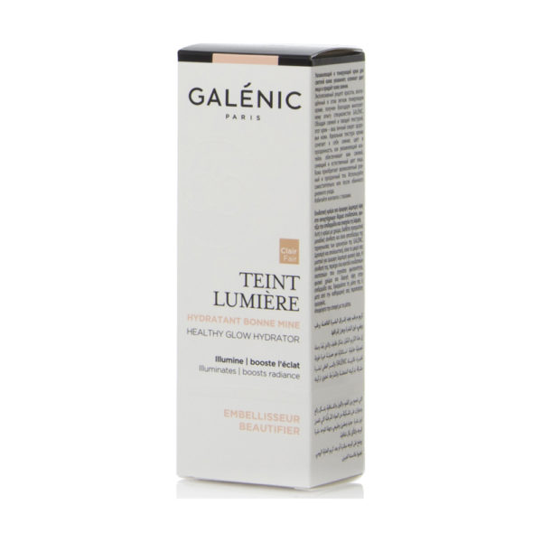 Galenic Teint Lumiere Hydratant Bonnemine Clair 30ml ενυδατική κρέμα με χρώμα για λάμψη ανοιχτό δέρμα