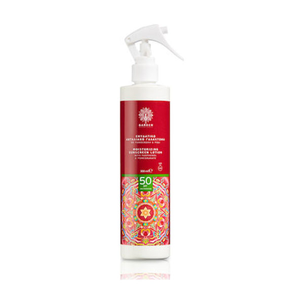 Garden αντηλιακό Spray με ρόδι 50 S P F 300ml