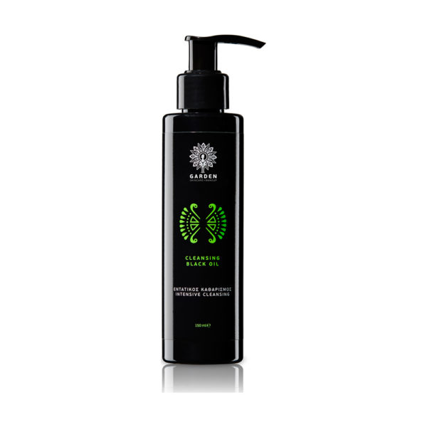 Garden Cleansing Black Oil καθαριστικό προσώπου για λιπαρό δέρμα με τάση ακμής