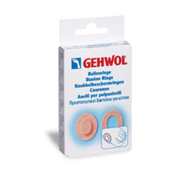 Gehwol Bunion Rings Oval 6 τεμ. προστατευτικός δαχτύλιος για κότσια