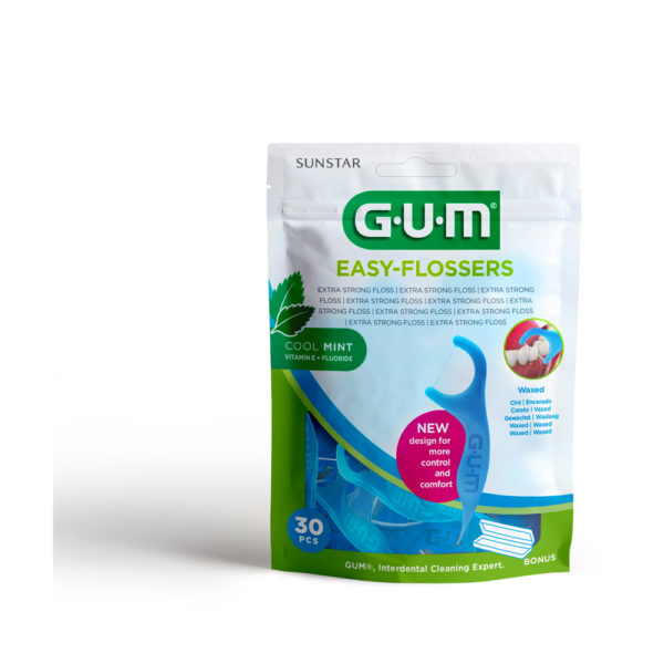 Gum 890 Easy Flossers 30 τεμ. οδοντικό νήμα με λαβή