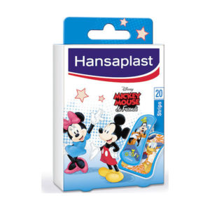 Hansaplast Juniormickey & Friends 20 Strips παιδικά επιθέματα 20 τεμ.