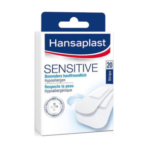 Hansaplast Sensitιve 20 Strips 2 μεγεθών 20 τεμ.