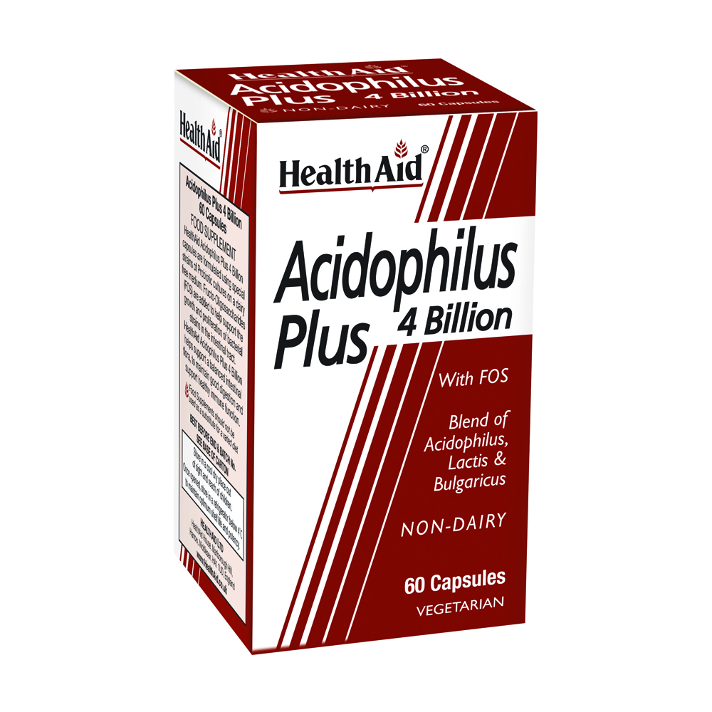 Health Aid Acidophilus Plus 4 Billion 60 Tabs προβιοτικά