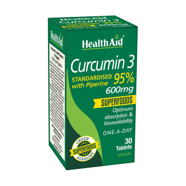 Health Aid Curcumin 3 30 Tabs