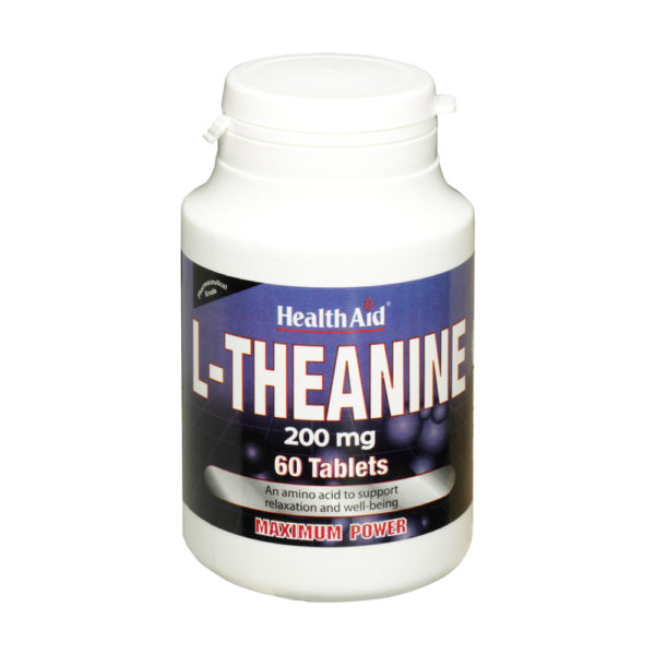 Health Aid L-Theanine 200mg 60 Tabs