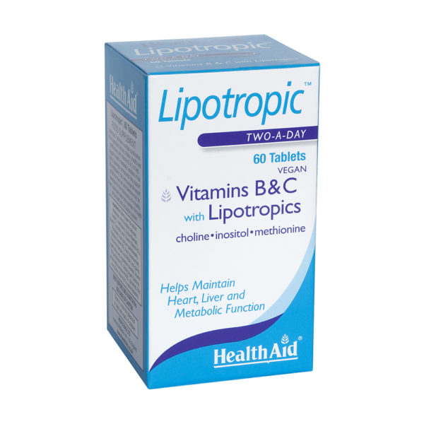 Health Aid Lipotropics With Vit B + C Pr 60 Tabs αδυνάτισμα τοπικό πάχος