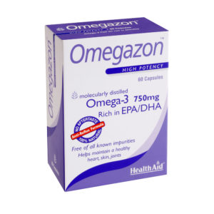 Health Aid Omegazon 60 Caps Ω -3 λιπαρά οξέα