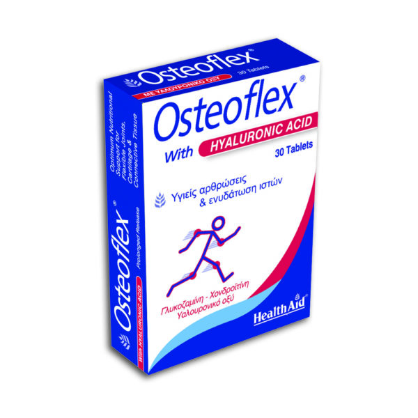 Health Aid Osteoflex Hyaluronic 30 Tabs υγεία οστών