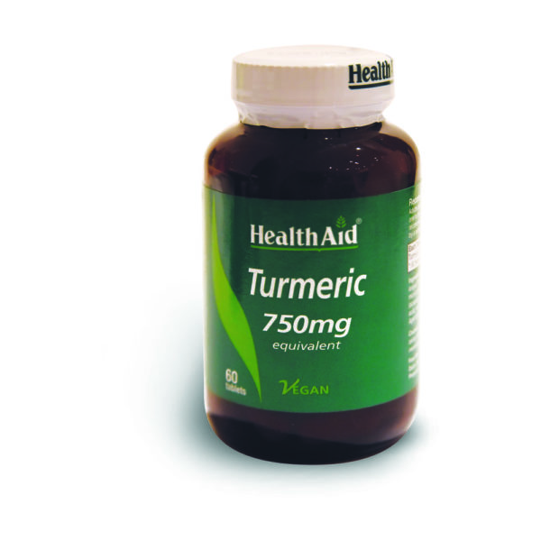 Health Aid Turmeric 60 Tabs