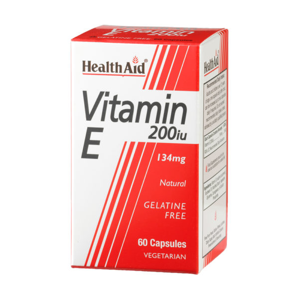 Health Aid Vit E 200 Iu 60 Caps