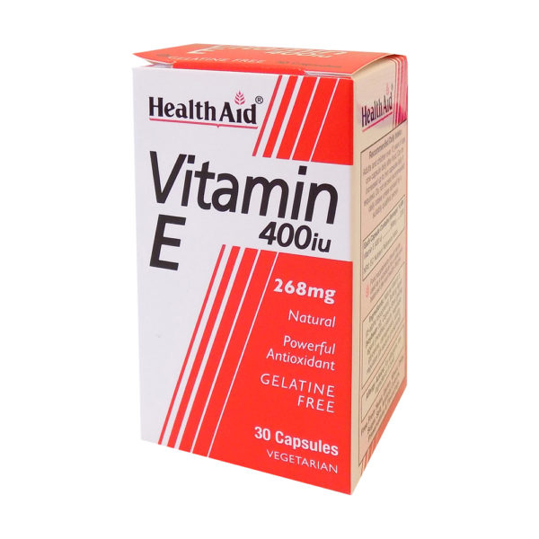 Health Aid Vit E 400 I. U.30 Softgels