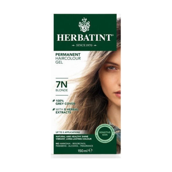 Herbatint φυτική βαφή μαλλιών 7n ξανθό 150ml