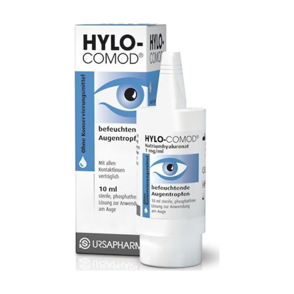 Hylo-Comod 10ml οφθαλμικό λιπαντικό κολλύριο