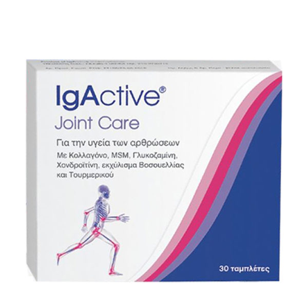 Igactive Joint Care 30 Tabs 12 Pcs υγεία αρθρώσεων