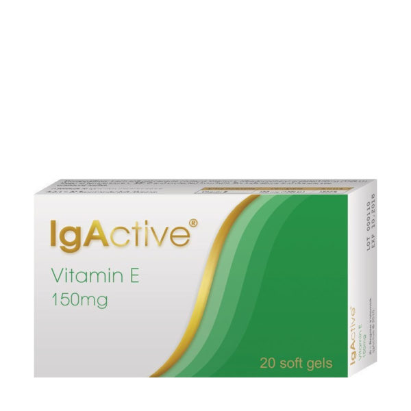 Igactive Vitamin E 150gr 20 Caps 24 Pcs