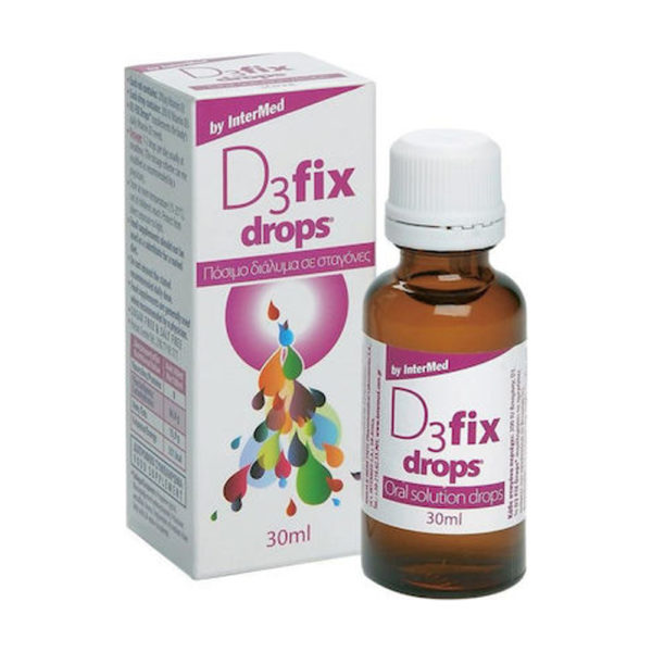 Intermed D3 Fix Drops 30ml βιταμίνη D3 σε σταγόνες