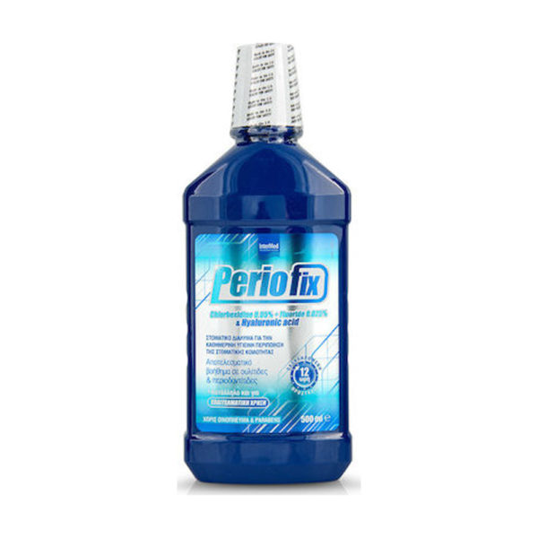 Intermed Periofixmouthwash 500ml φθοριούχο στοματικό διάλυμα καθημερινής χρήσης