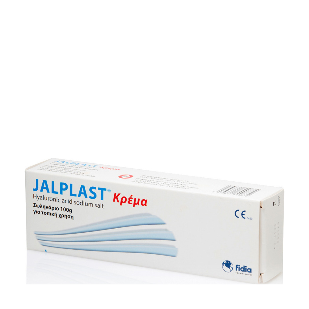 Jalplast Cream 100gr κρέμα με υαλουρονικό οξύ για δερματικές βλαβές