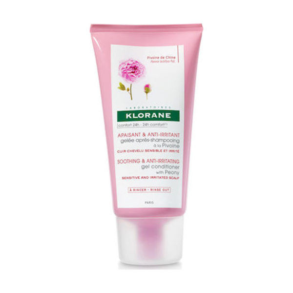 Klorane Gelee Pivoine Apres Shampoo 150ml καταπραϋντική κρέμα τζελ για μετά το λούσιμο με παιώνια