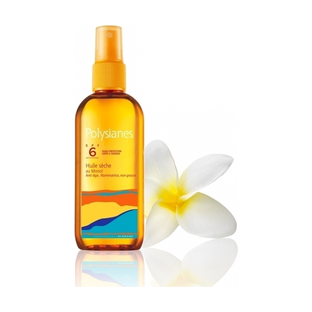Klorane Huile Seche Protection Spf 6 150ml αντηλιακό λάδι για μαύρισμα μεmonoi