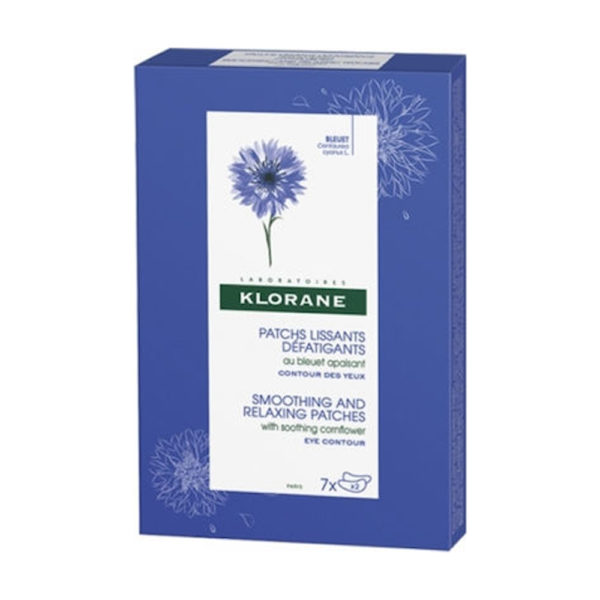 Klorane Patchs Lissants Defatigants 14 τεμ. πατς για μαύρους κύκλους & σακούλες με κυάνη κενταυρία