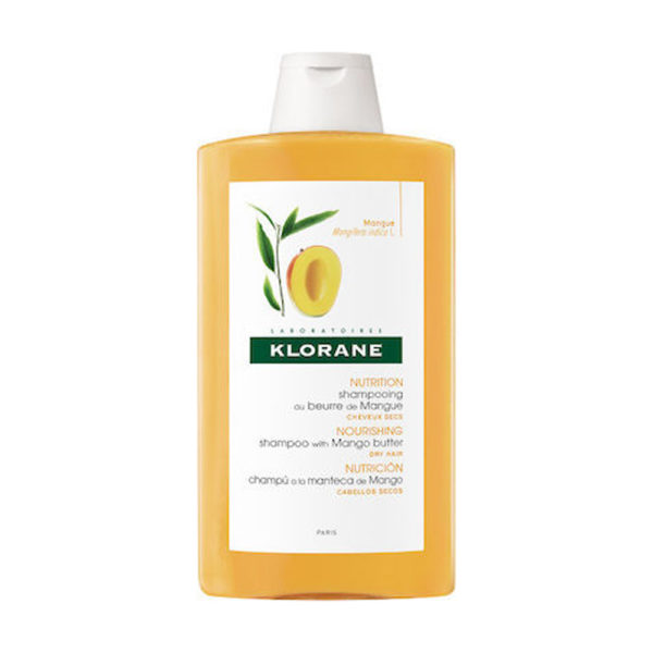 Klorane Shampoo Beurre Demangue 400ml σαμπουάν θρέψης με βούτυρο μάνγκο